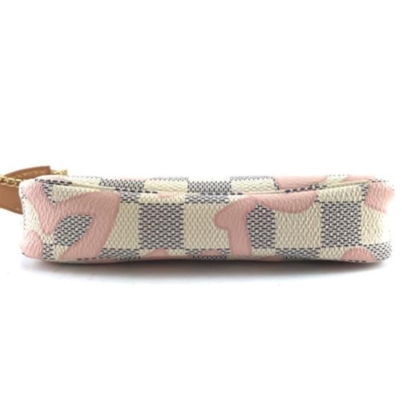 Tahitienne Damier Azur Chain Strap Clutch - Picture 4 of 8